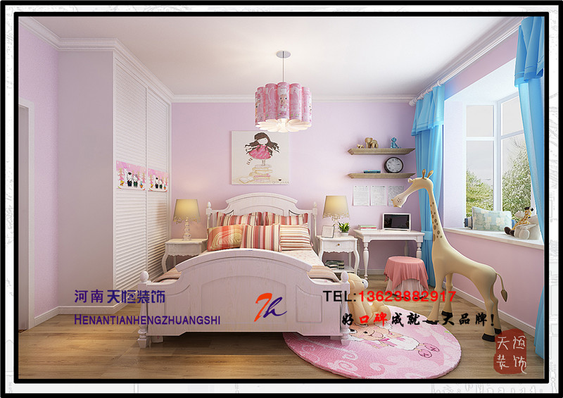 洛陽裝修案例洛陽恒泰春天現(xiàn)代簡約時尚空間設(shè)計裝修案例
